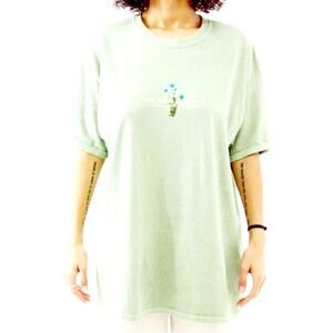 BDG Urban Outfitters Wild Flowers Womens Oversized Short Sleeve Tee Size M/L